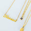 Carrie name necklace 14k gold - Studio Kroewe