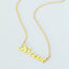 Carrie name necklace 14k gold - Studio Kroewe