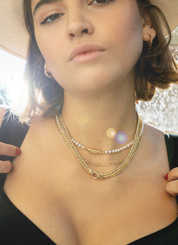 Holly heart shaped diamond necklace 14k gold