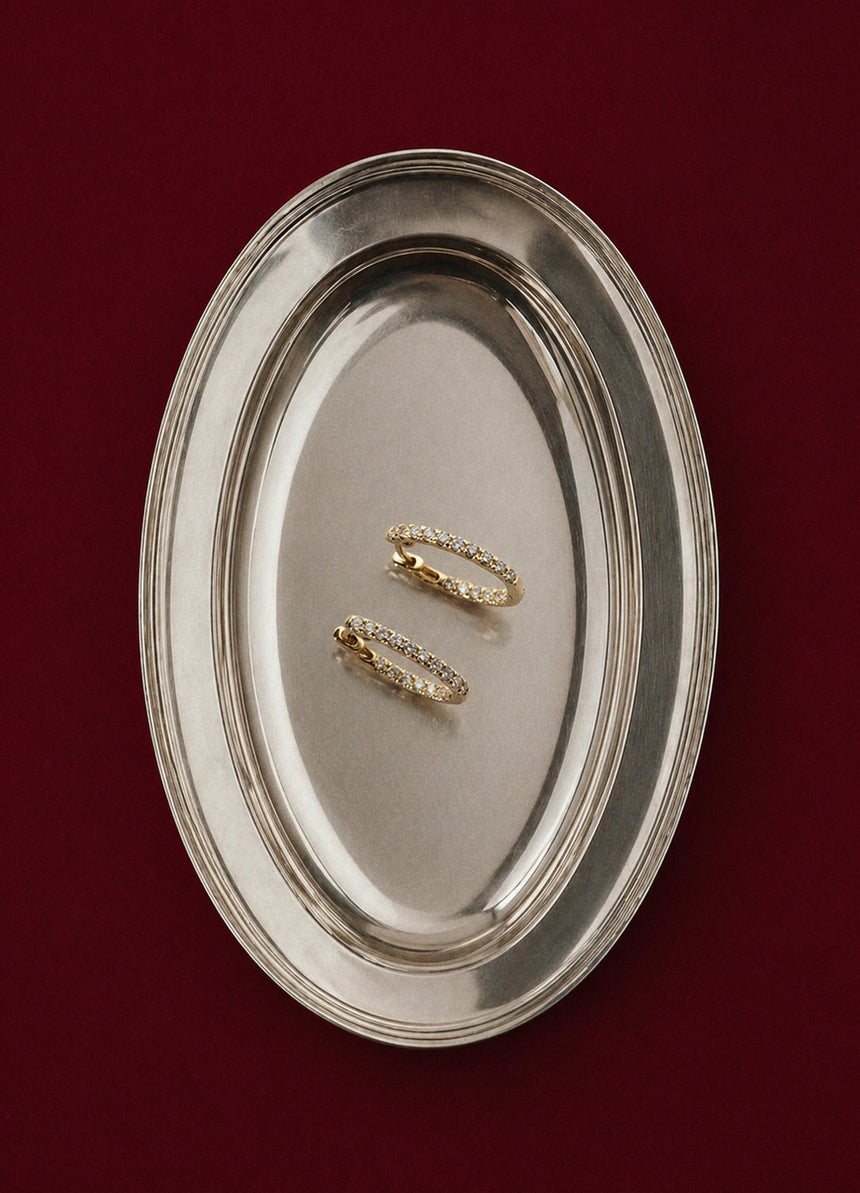 On a silver platter