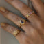 Limited Edition - Aurie tanzanite ring 14k gold
