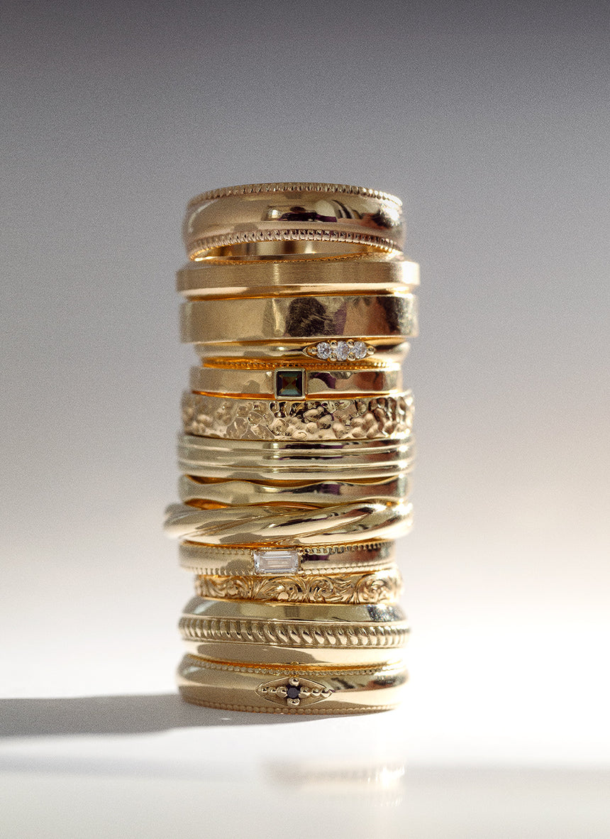 The gent burke ring 14k goud