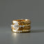 Alison ovaal diamant ring 14k goud