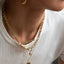 Tula rond diamant bedel 14k goud