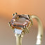 Alfie diamant morganiet ring 14k goud