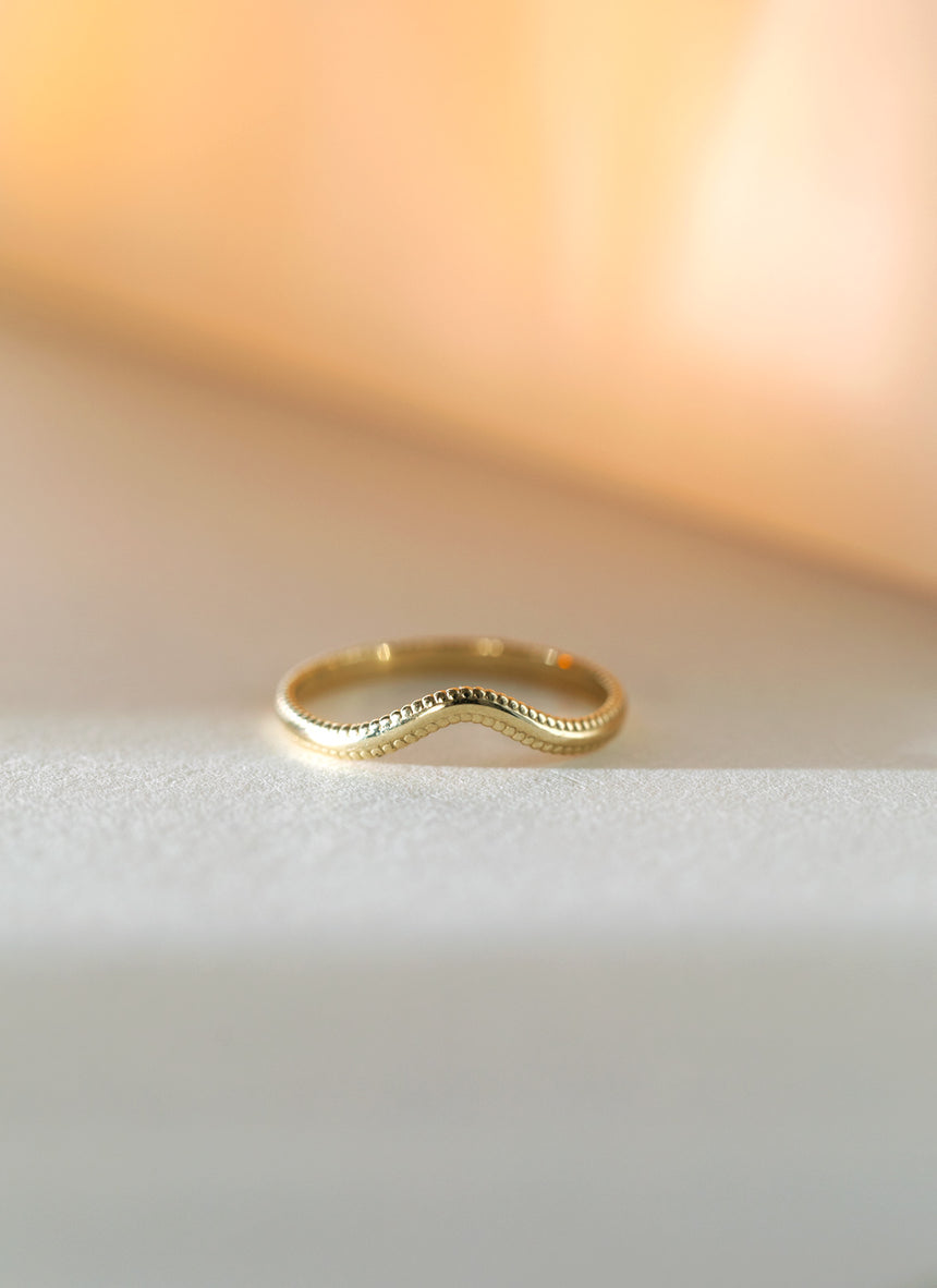 Pippa toermalijn medium ring 14k goud