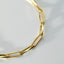 Closed forever armband 14k gold