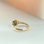 Clover emerald ring 14k gold