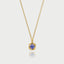 Dido birthstone pendant 14k gold