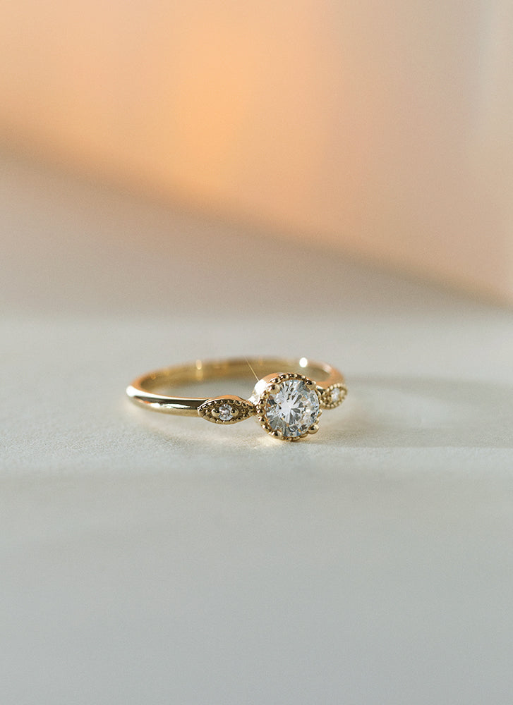 Harper diamond ring 14k gold