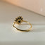 Hera entourage diamant tanzaniet ring 14k goud