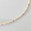 Kaia pearl necklace with gold beads 14k gold