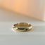 Lonny zwarte saffier ring 14k goud