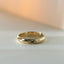 The gent lonny black sapphire ring 14k gold