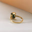 Lou diamond tourmaline ring 14k gold