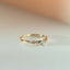 Lulu diamond ring 14k gold