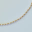 Nami pearl necklace with gold beads 14k gold