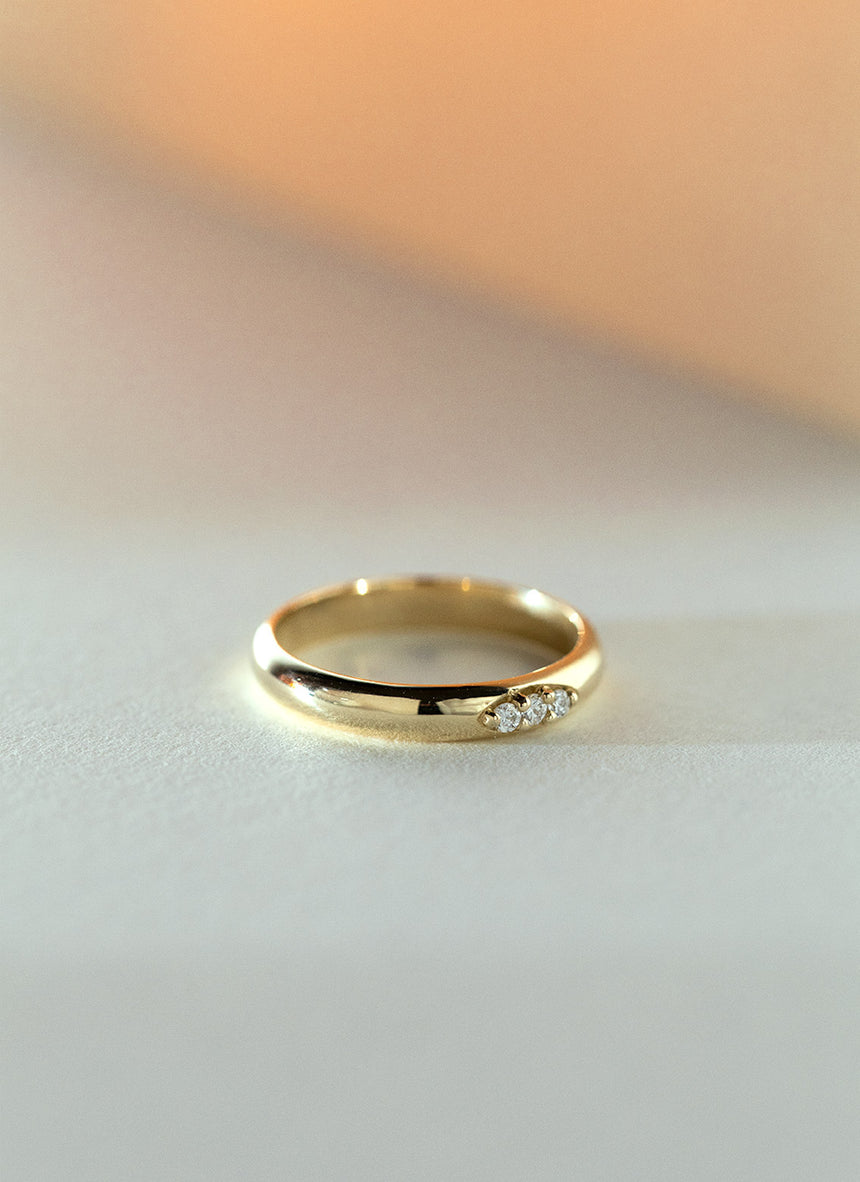 Noa diamond ring 14k gold