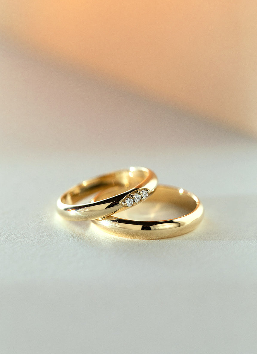 Noa diamond ring 14k gold