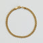 Sady rolex 3.5mm chain armband 14k goud