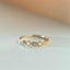 Sage diamant opal oktober geboortesteen ring 14k goud