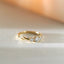 Sanny Moissanite en diamant ring 14k goud