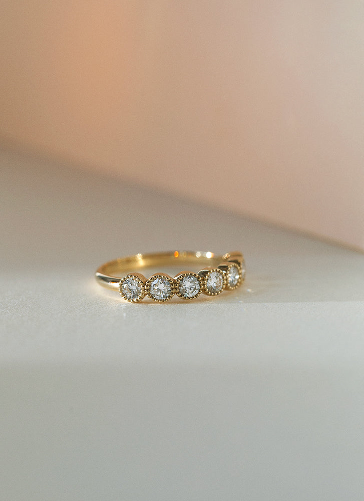 Tully diamant ring 14k goud