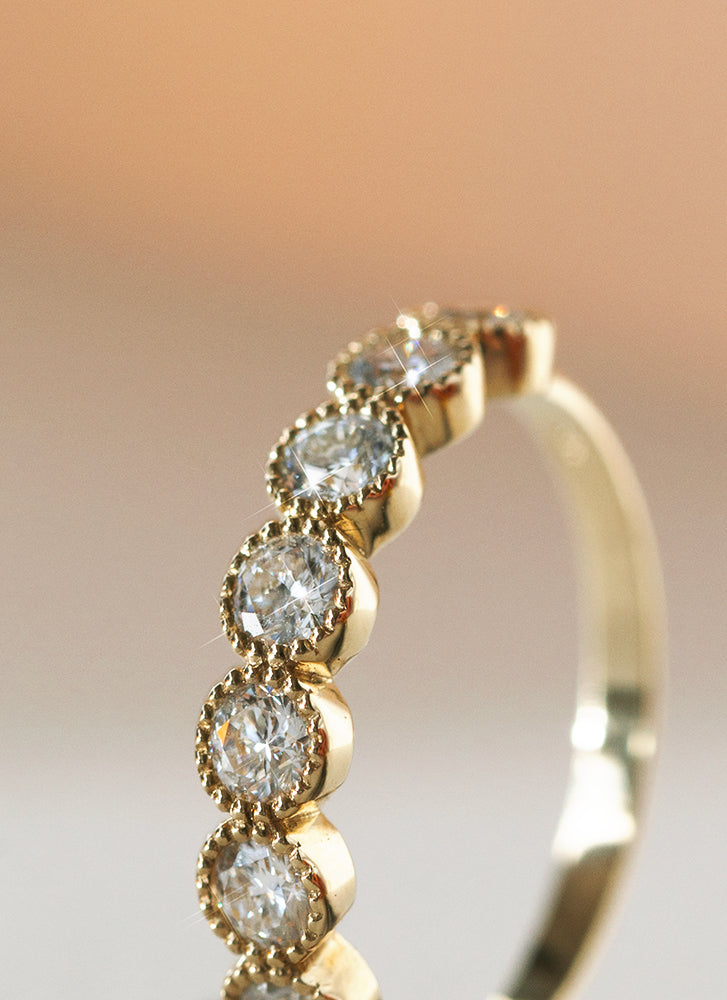 Tully diamant ring 14k goud