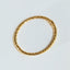 Twisted 4mm bangle 14k goud