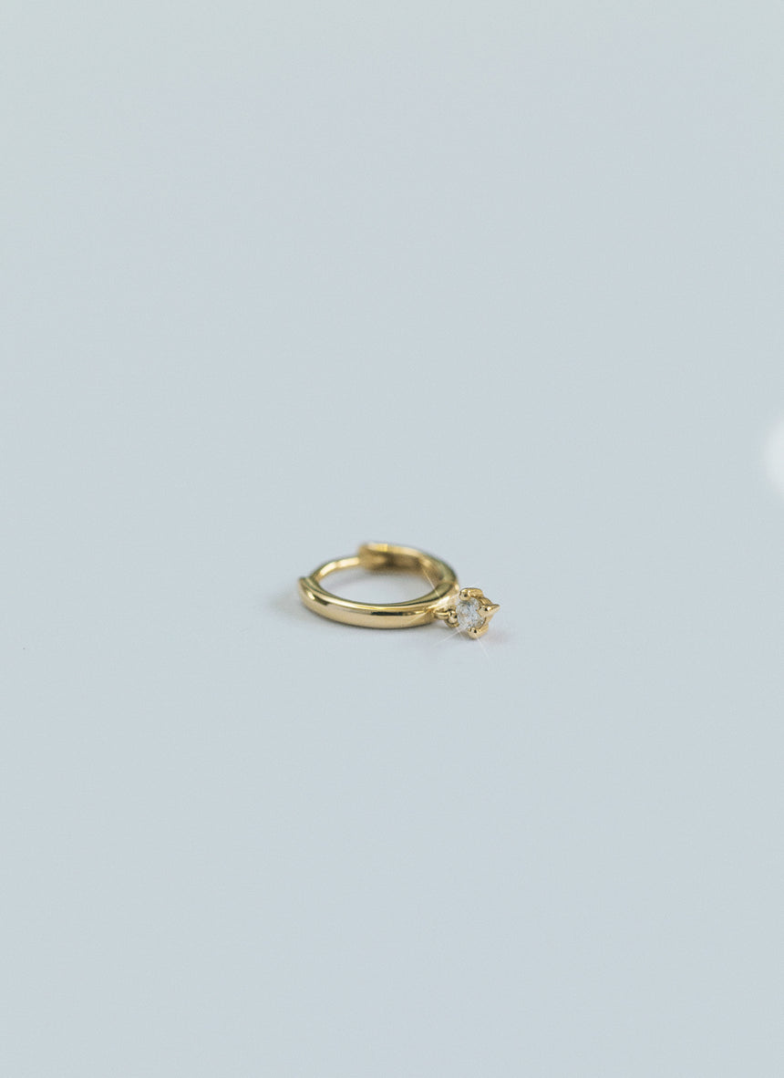 Prim twisted earrings 14k gold