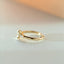 Alison oval diamond ring 14k gold - Studio Kroewe