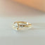 Alison oval diamond ring 14k gold - Studio Kroewe