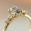 Alison oval diamond ring 14k gold - Studio Kroewe