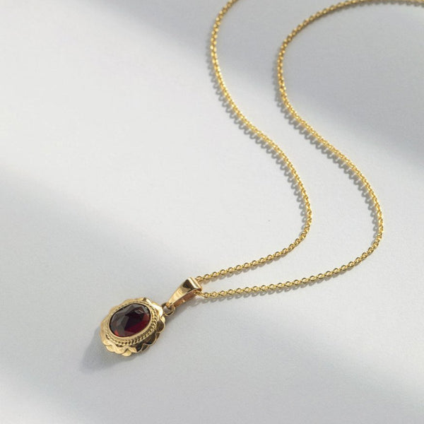 【hana】【片方のみ】agete♡garnet＊・゜charm hana様専用】【片方のみ】agete♡garnet＊・゜charm