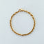 Anchor 4.7mm bracelet 14k gold - Studio Kroewe