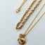 Anchor 4.7mm necklace 14k gold - Studio Kroewe