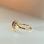 Aurie garnet ring 14k gold - Studio Kroewe