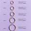 Austen hoop earrings 14k gold - Studio Kroewe