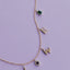 Bamboo alphabet charm 14k gold - Studio Kroewe