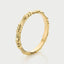 Bamboo ring 14k gold - Studio Kroewe
