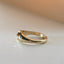 Bear golden topaz ring 14k gold - Studio Kroewe