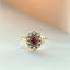 Billie ruby pearl entourage ring 14k gold - Studio Kroewe
