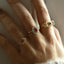 Billie ruby pearl entourage ring 14k gold - Studio Kroewe