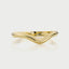 Bir curve ring 14k gold - Studio Kroewe