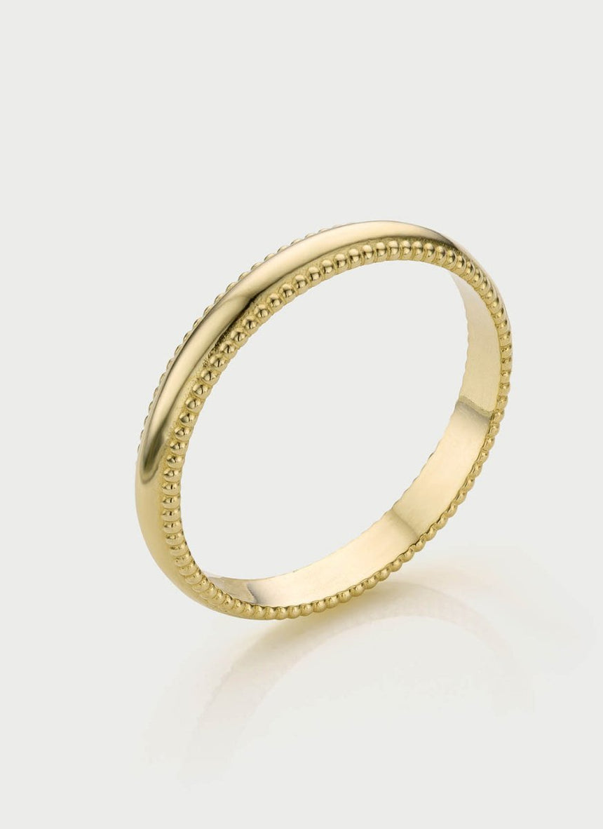 Bir ring 14k gold - Studio Kroewe