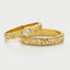 Blake scroll ring 14k gold - Studio Kroewe