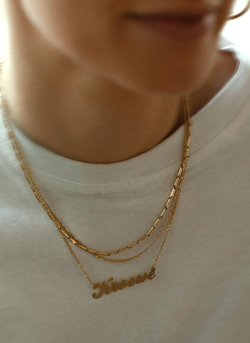 Limited Edition | Rumi green blue sapphire ring 14k gold - Studio Kroewe