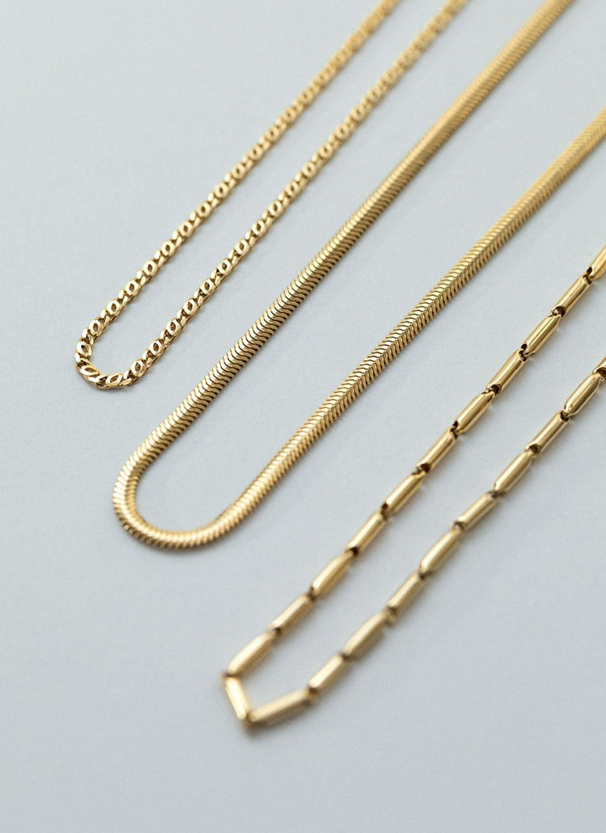 Bobbie 1.9mm bracelet 14k gold - Studio Kroewe