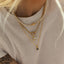 Bonne pearl necklace 14k gold - Studio Kroewe