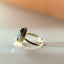 Buffy hematite ring 14k gold - Studio Kroewe